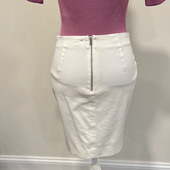 Banana Republic White Skirt Size 2 - Picture 4 of 8
